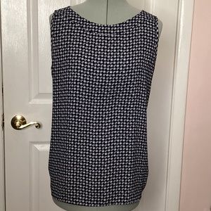 LOFT flower tank Womens large